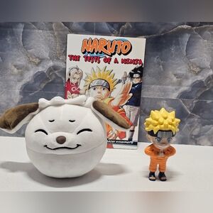 Naruto Shippuden Akamaru Plush Dog 2024 Zulu Anime Pop Burger King Naruto lot